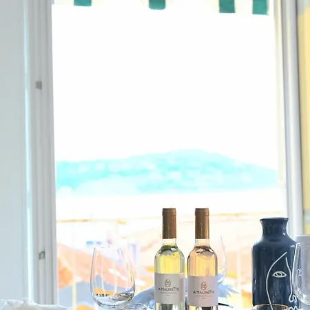 The Seaside Serenity - Calm & Charming Bay View Flat - Heart Of Villefranche-sur-Mer